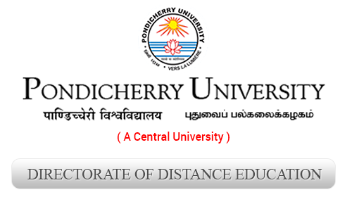 pondicherry university Directorate of Distance Education