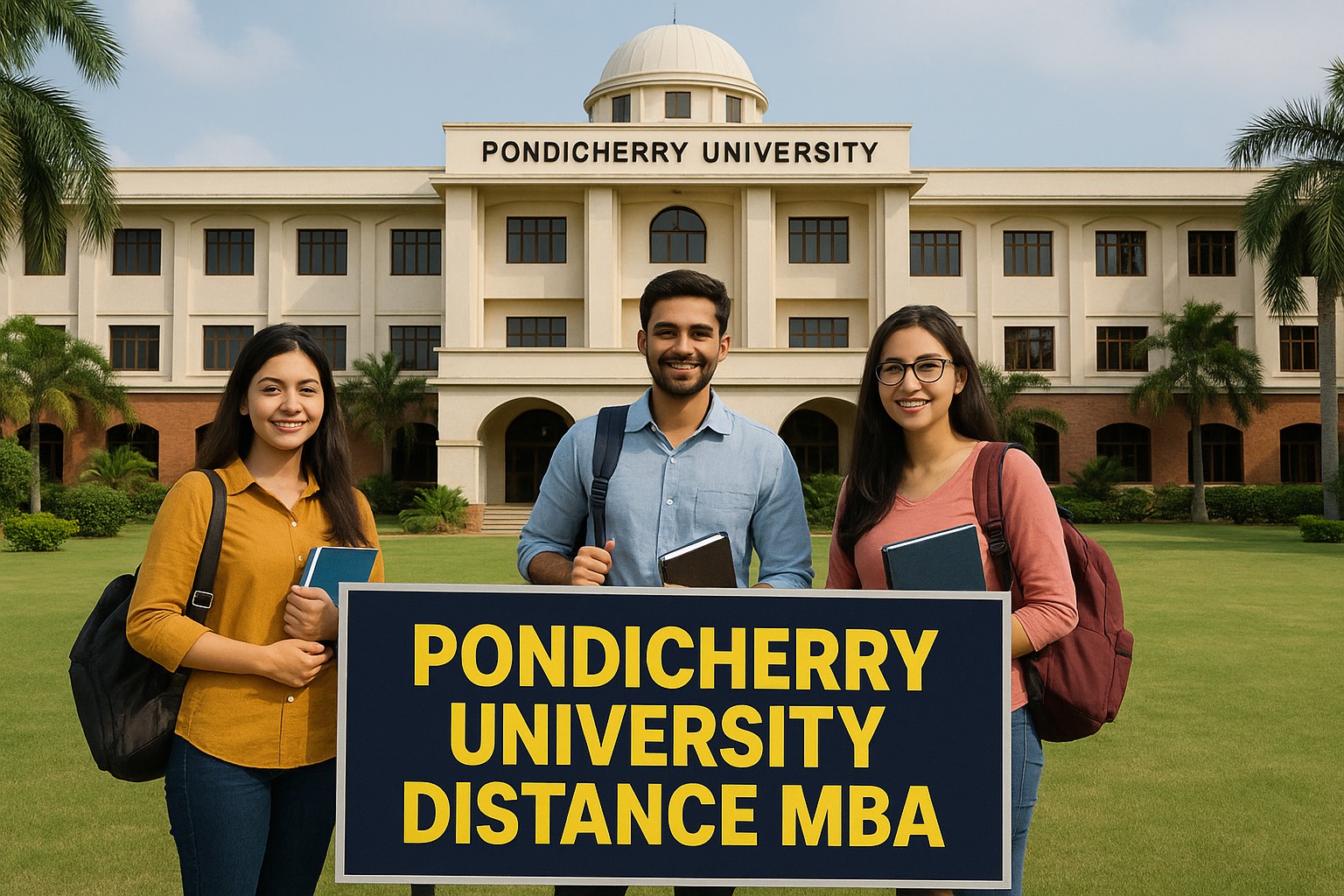 pondicherry university distance education mba
