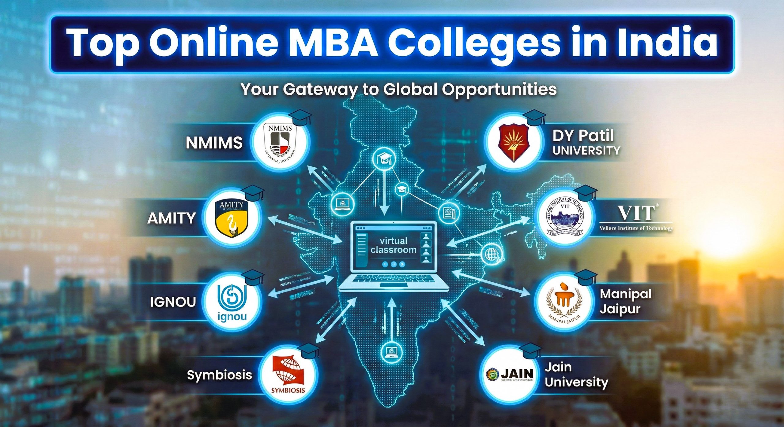Top UGC Approved Online MBA Colleges in India